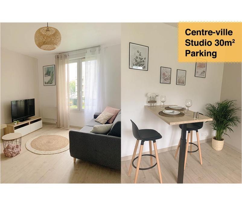 Studio 30M2 - Au Pied De La Gare - Parking Cergy Eksteriør bilde